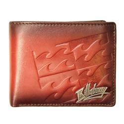 Billabong Vintage Leather Wallet - Merlot