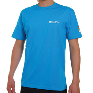 Wave Tee Shirt - Acid Blue