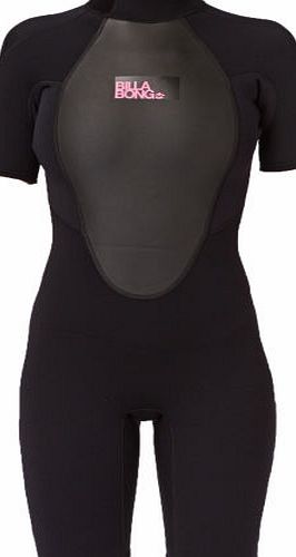 Billabong Womens Billabong Launch 2mm Back Zip Shorty