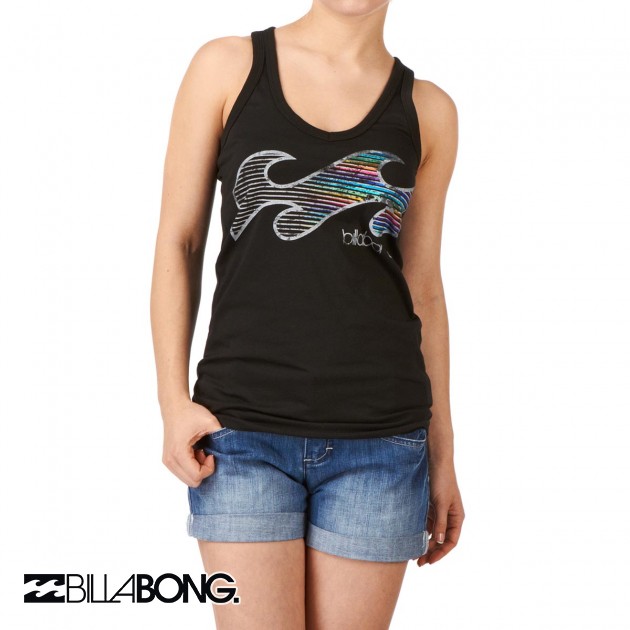 Womens Billabong Luciano T-Shirt - Black