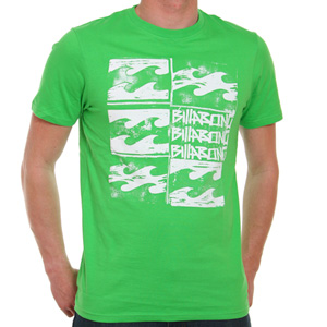 Billabong Xerox Tee shirt - Bright Green