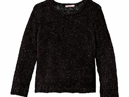 Billieblush Girls Pull Jumper, Black, 8 Years