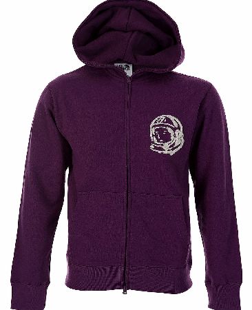 Billionaire Boys Club Zip Up Hoodie Purple