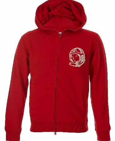 Billionaire Boys Club Zip Up Hoodie Red