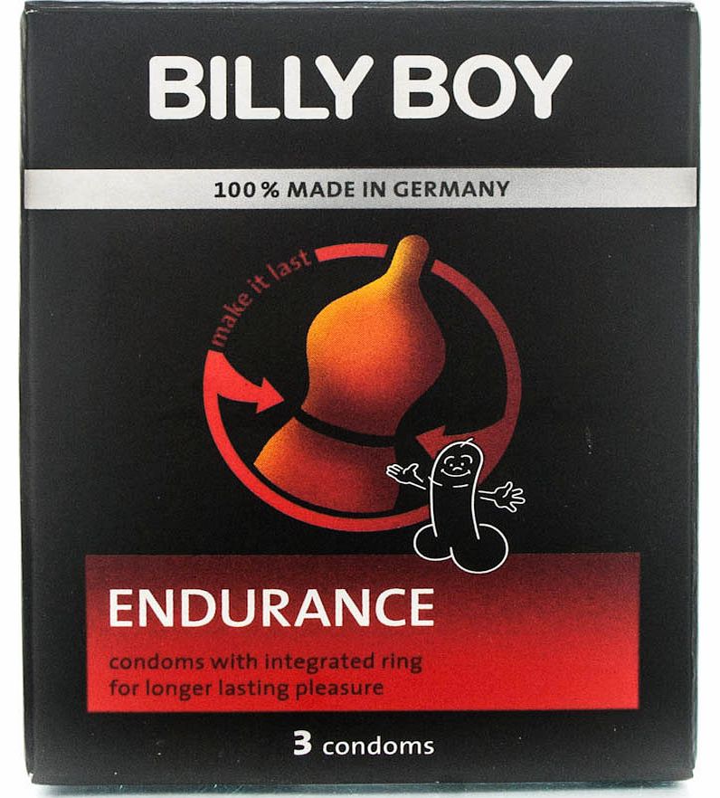 Billy Boy Endurance Condoms 3 Pack