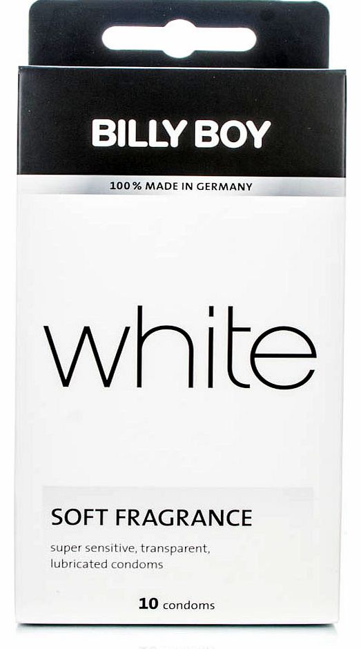 Billy Boy White Condoms 12 Pack