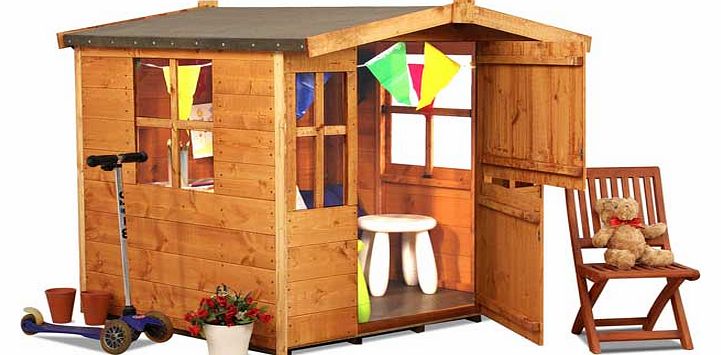 Junior Playhouse With Picket Fence