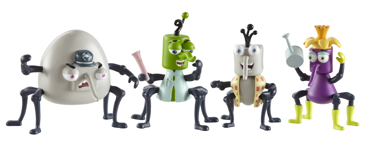 Bin Weeevils Binweevils 4 Fig Pk Tink, Garden Inspector,