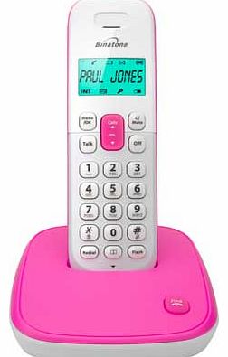 Fusion Pink Cordless Telephone - Single