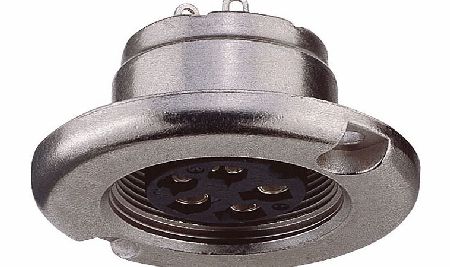 Binder 09 0040 00 05 Female 5-8mm Panel Mnt 5