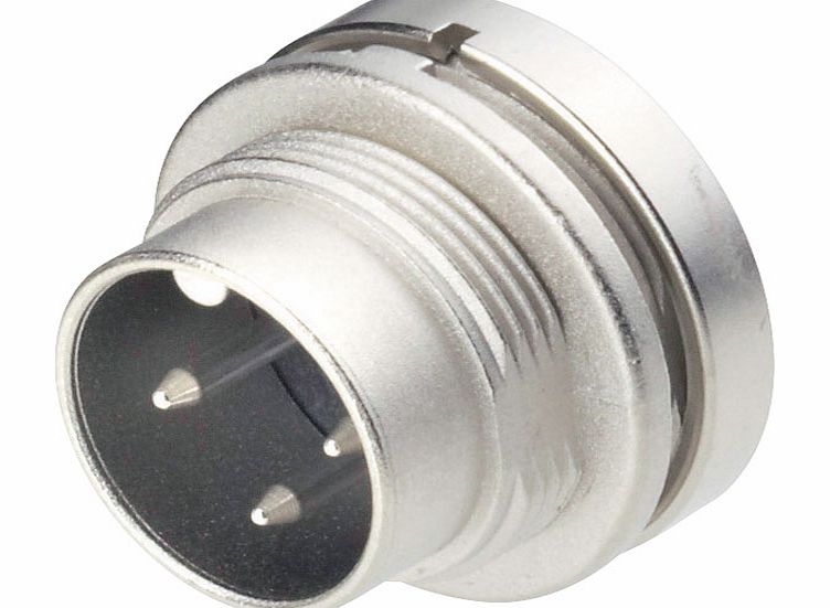 Binder 09 0307 00 03 Male Panel Mount Miniature