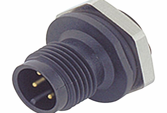 Binder 09 0431 387 04 Male 4 Pin Panel Mount M16