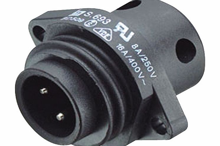 Binder 09 4228 00 07 F Panel Mnt 6 PE Pin with