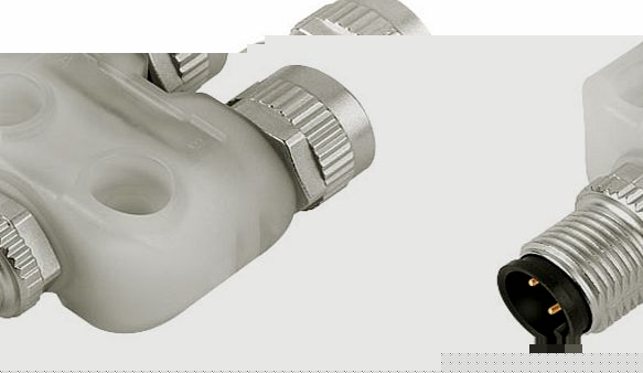 Binder 79 5236 00 04 Twin with Male M12 and 2