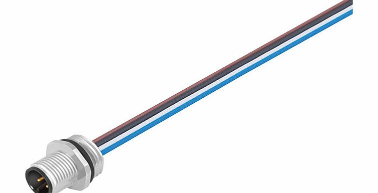 Binder 99 0381 500 08 Male 8 Pin with Screw and