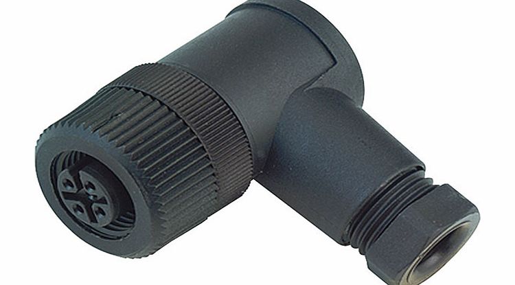 Binder 99 0430 00 04 Female 4-6mm Angle 4 Pin