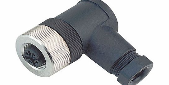 Binder 99 0524 24 04 Female 4-6mm Angle 4 Pin