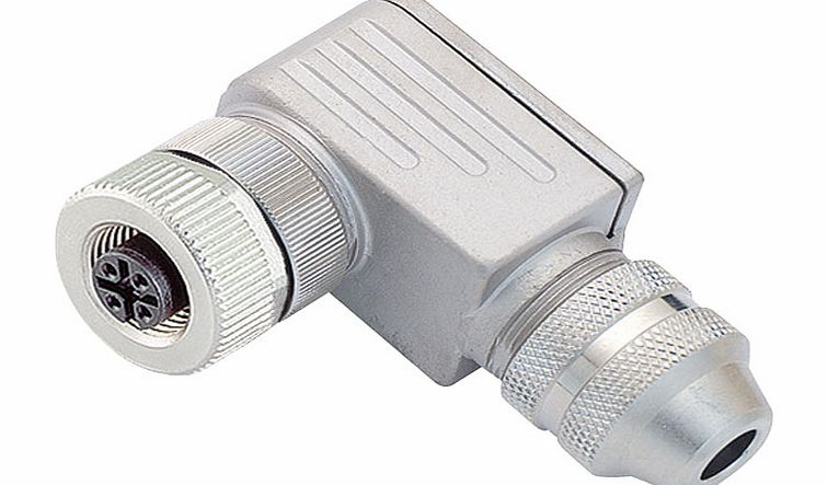 Binder 99 1430 824 04 Female 4-6mm Angle 4 Pin