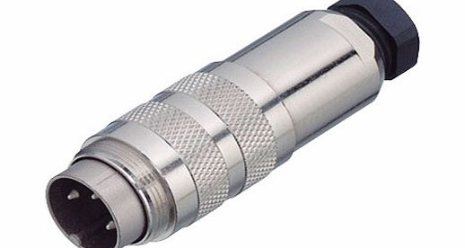 Binder 99 5121 15 06 Male Cable Mount Silver