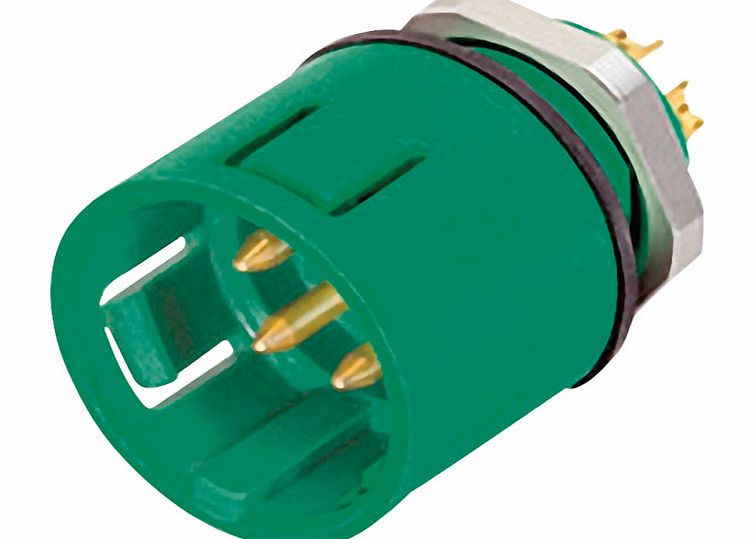 Binder 99 9107 70 03 Male Panel Mount 3 Pin with