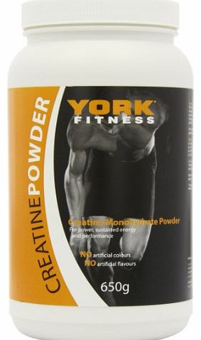 Bio-Synergy York Creatine Powder 650 g Creatine Monohydrate Strength and Size Powder