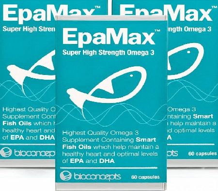 Bioconcepts EpaMax Omega 3 - High Strength Triple Pack