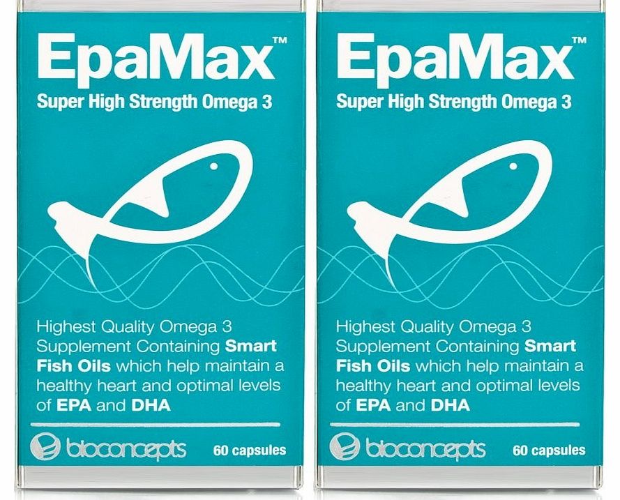 Bioconcepts EpaMax Omega 3 - High Strength Twin Pack