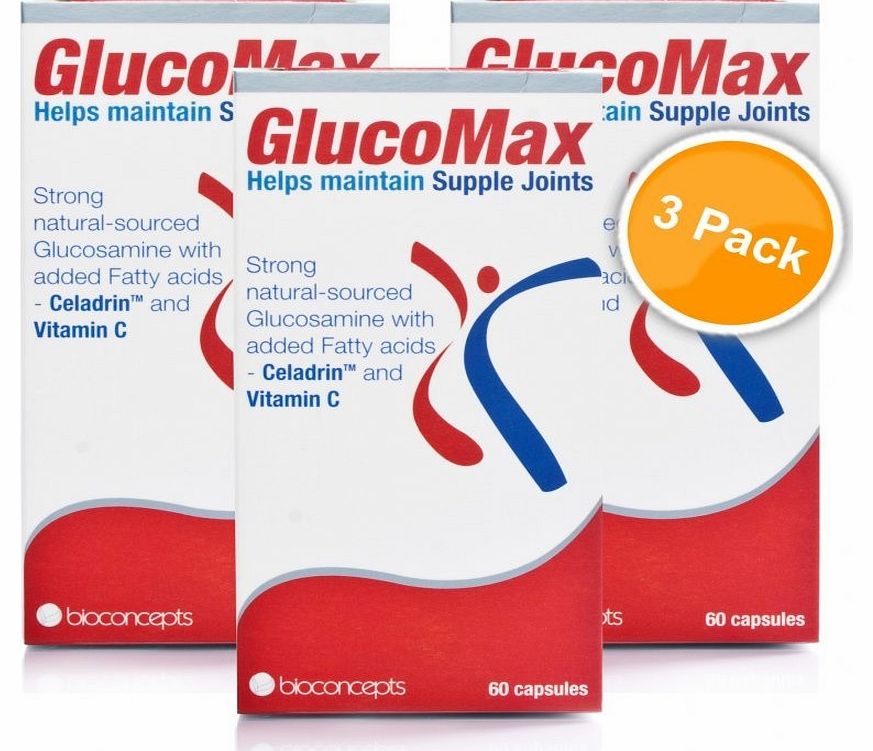 Bioconcepts GlucoMAX Joint Support Natural Supplement Triple