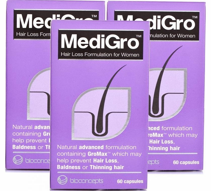 MediGRO Hair Product for Women Triple Pack