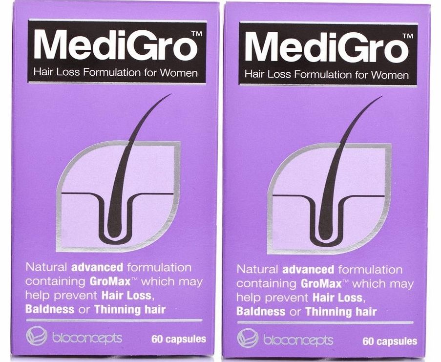 Bioconcepts MediGRO Hair Product for Women Twin Pack