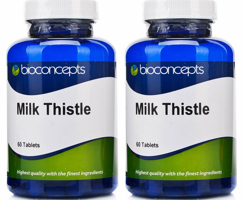 Bioconcepts Milk Thistle 125mg Twin Pack