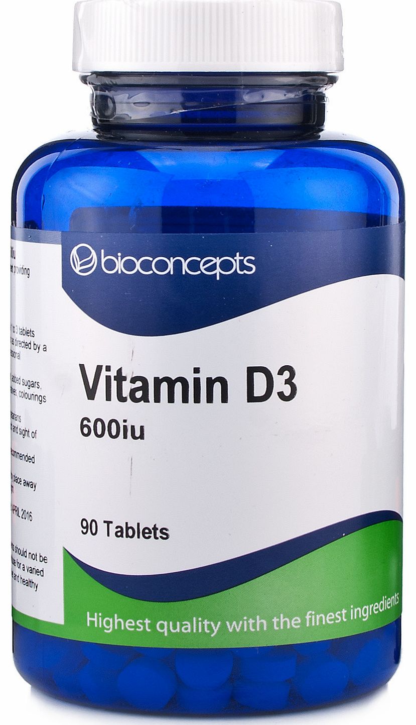 Bioconcepts Vitamin D3 600IU Tablets