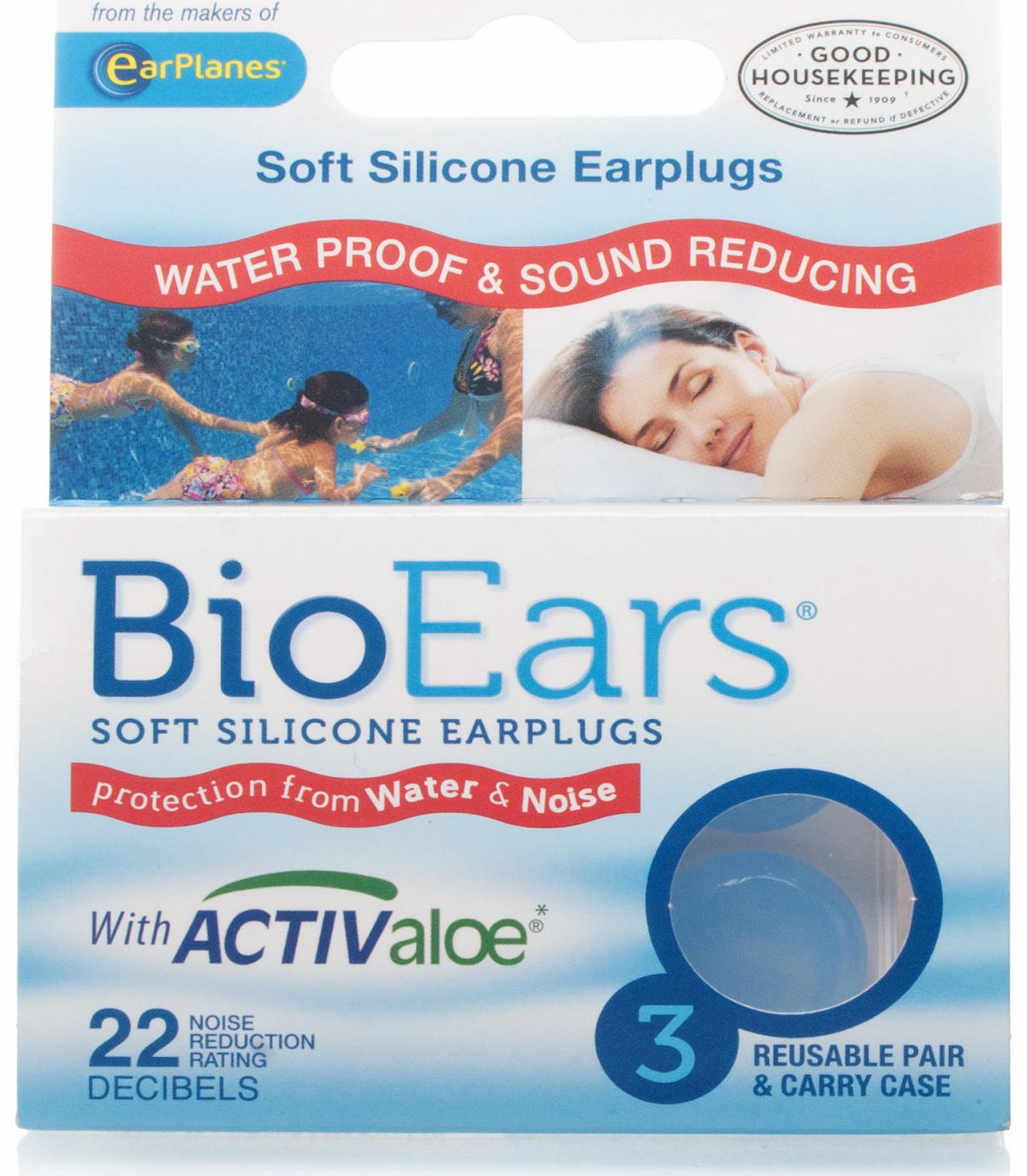 Soft Silicone Earplugs