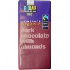 Biofair Dark Chocolate with Almonds 100g