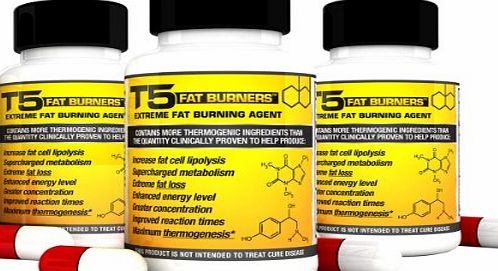 Biogen Health Science x3 Original T5 Fat Burners : Scientifically Backed Slimming / Weight Loss / Diet Pills (3 month supply)
