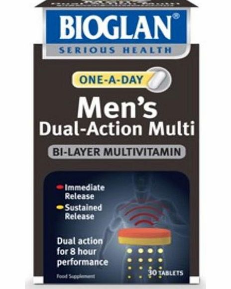 Bioglan Mens Dual Action Multivitamins (30)
