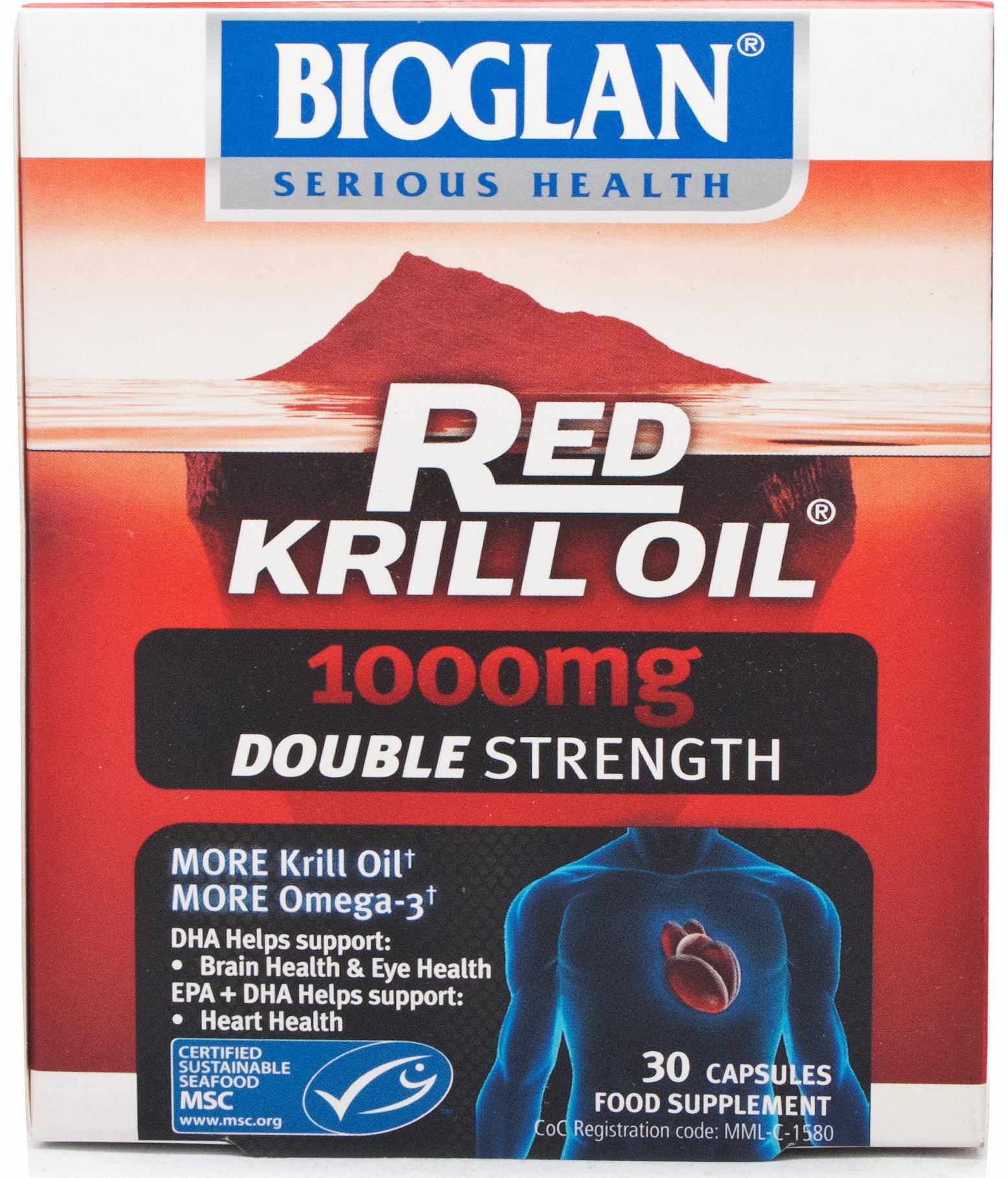 Red Krill Oil 1000mg