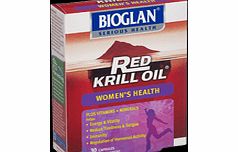 Red Krill Oil Womens Health Capsules -
