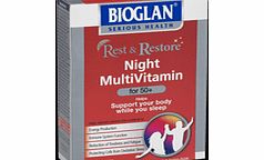 Bioglan Rest and Restore Night MultiVitamin 50 