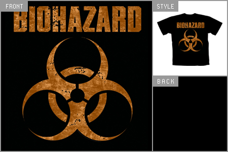 Biohazard (Logo) T-shirt cid_6947TSBP