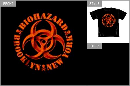 Biohazard (ORNG) T-shirt brv_30772001T