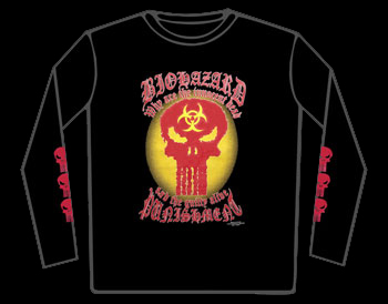 Biohazard Punishment Long Sleeved T-Shirt