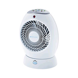 Bionaire 2kw Fan Heater with Electronic Thermostat and Oscillation BFH265