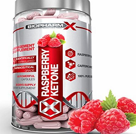 Biopharm-X Pure Raspberry Ketone Weight Loss Pills : Maximum Strength Diet / Slimming Pills (1 Month Supply) Sa