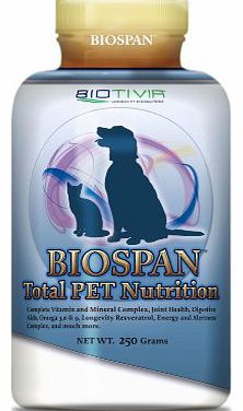 Biotivia Bio Span Total Pet Nutrition, 250 g