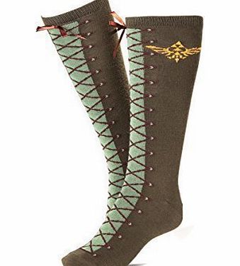 Bioworld Merchandising Nintendo - Zelda Knee High Sock