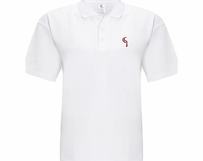 Birchwood High School Unisex Polo Shirt, White