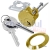 5 Pin Brass Cylinder With 2 Keys