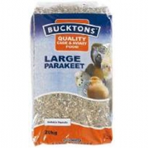 Bird Bucktons Parakeet 20Kg Large Mix