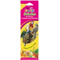 Bird Bulldog Fruitti Sticks X 10 Packs Tropical Fruit